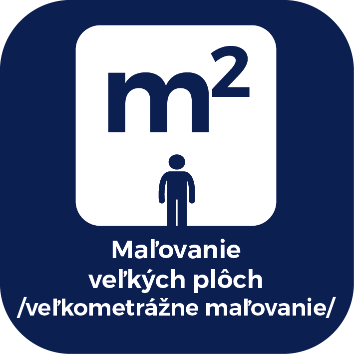 Maľovanie veľkých plôch /veľkometrážne maľovanie/